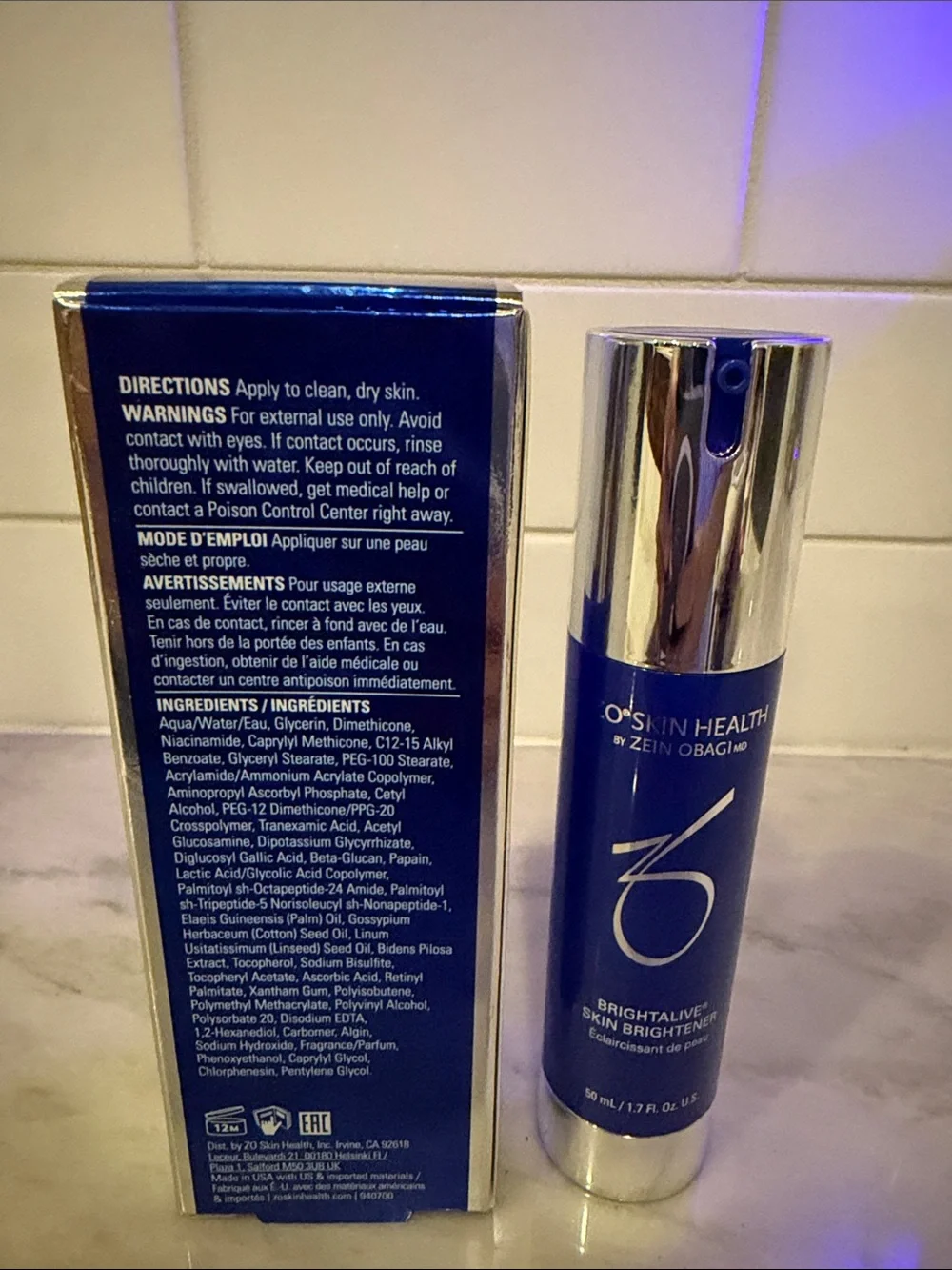 ZO Skin Health Brightalive Skin Brightener Serum